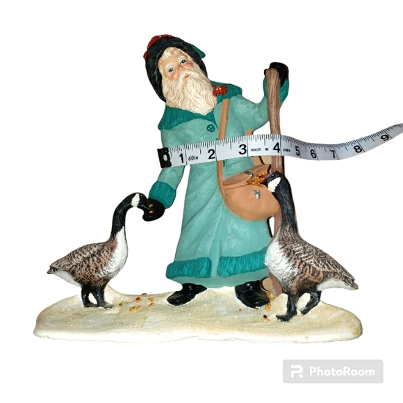 Antique Collection Accents Porcelain/Ceramic Old World Santa Clause Figurine - Picture 10 of 12